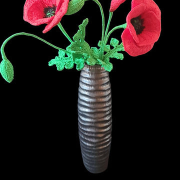 Crochet Poppy flowers