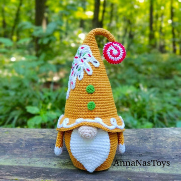 Сhristmas gingerbread gnome boy