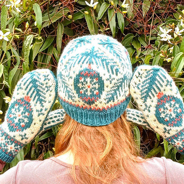 Merry Christmas Hat and Mittens