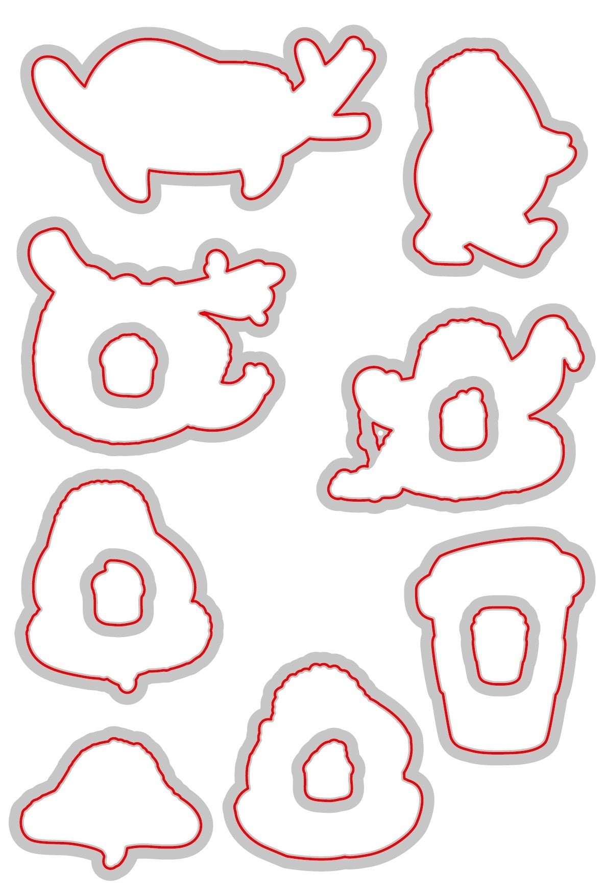 Uniquely Creative Metal Dies - Sloth Pals