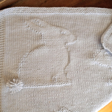 Easy Bunnies Baby Blanket