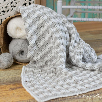 "Loves & Cuddles" Modern Baby Blanket