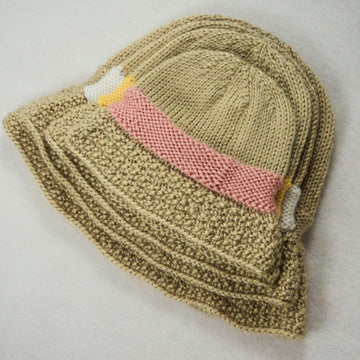 Knit Straw Sun Hat