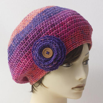 Caron Cupcakes Flower Beret