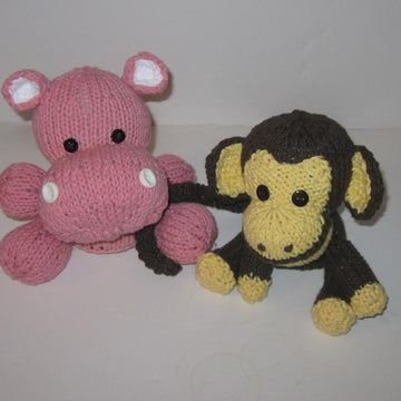 Knitkinz Hippo for Your Office