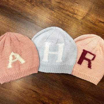 Letter Beanie