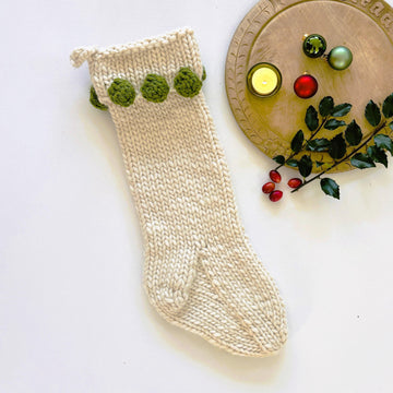 Bobble Christmas Stocking