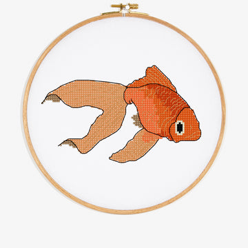 Goldfish in DMC - PAT0775 - Downloadable PDF
