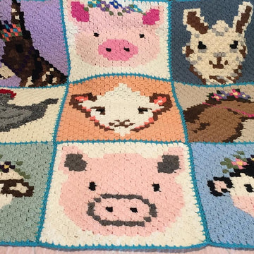 Lucy the Llama C2C Graphgan Square