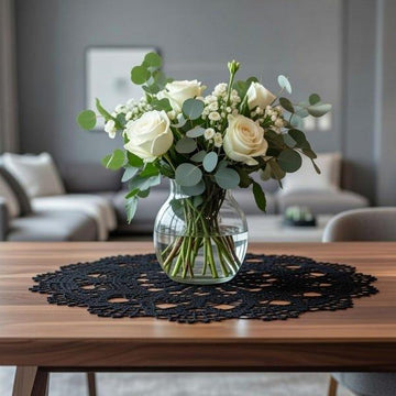 Crochet round doily Pdf + Video Tutorial