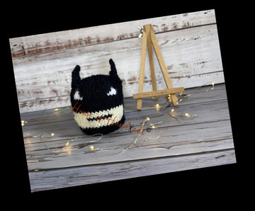 Caped Crusader Chocolate Orange Cover Knitting Pattern