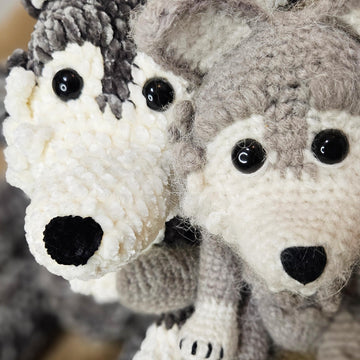 Woolfi the Wolf - ADHD-friendly Crochet Pattern