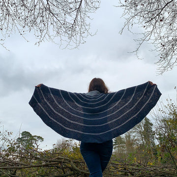Lunar Ripples Shawl