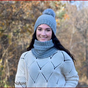 The Silverthorne Beanie and Cowl