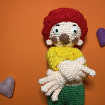 Frecher Kobold amigurumi doll