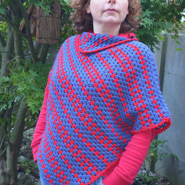 Feel happy poncho