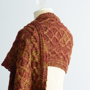 Nimue Cabled Wrap