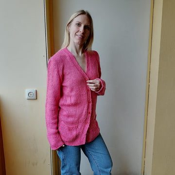 Magenta Cardigan