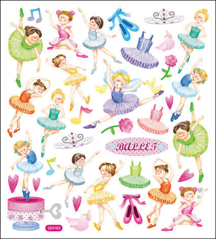 Tattoo King Sticker King Stickers - Ballerinas