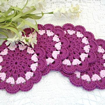 Crochet Pattern Crochet Placemat Coaster