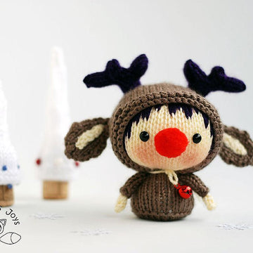 Christmas Deer Tanoshi Doll