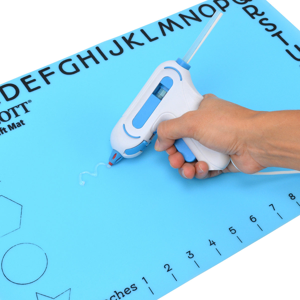 Acme Westcott Projectmate Silicone Non-Stick Craft Mat 12"X18" - Blue