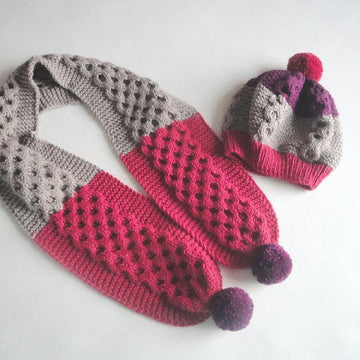 Tiddly Pom Hat & Scarf