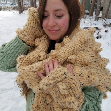 Whimsical Bobble Scarf