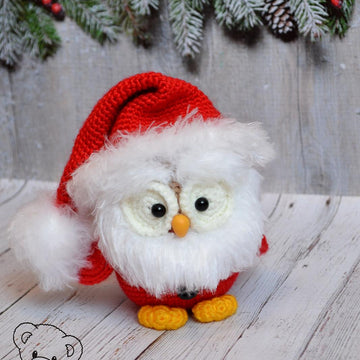 323 Santa Little Owl