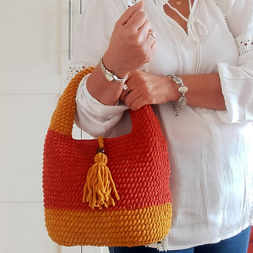 Chenille Egg Bag