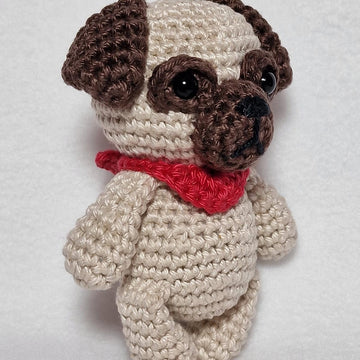 Pug Dog Bag Charm