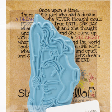 Stamping Bella Cling Stamps - Under The Weather Mochi Girl