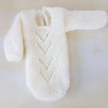 Long Sleeve Newborn Onesie PHOTOGRAPHY PROP for a baby under 15 days old