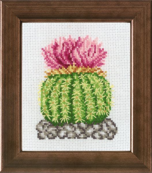 Permin Cactus Rosa Cross Stitch Kit