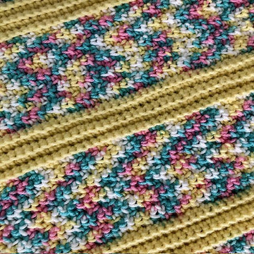 Pixie Stripe Baby Blanket