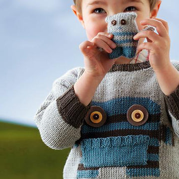Monster Pocket Pal Sweater and Toy
