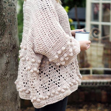 Diamonds and Bobbles Jumper