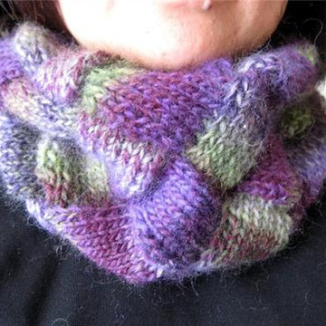 Athena Entrelac Cowl