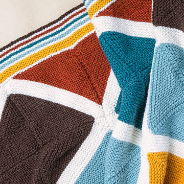 Xander Blanket in Berroco Vintage - Downloadable PDF