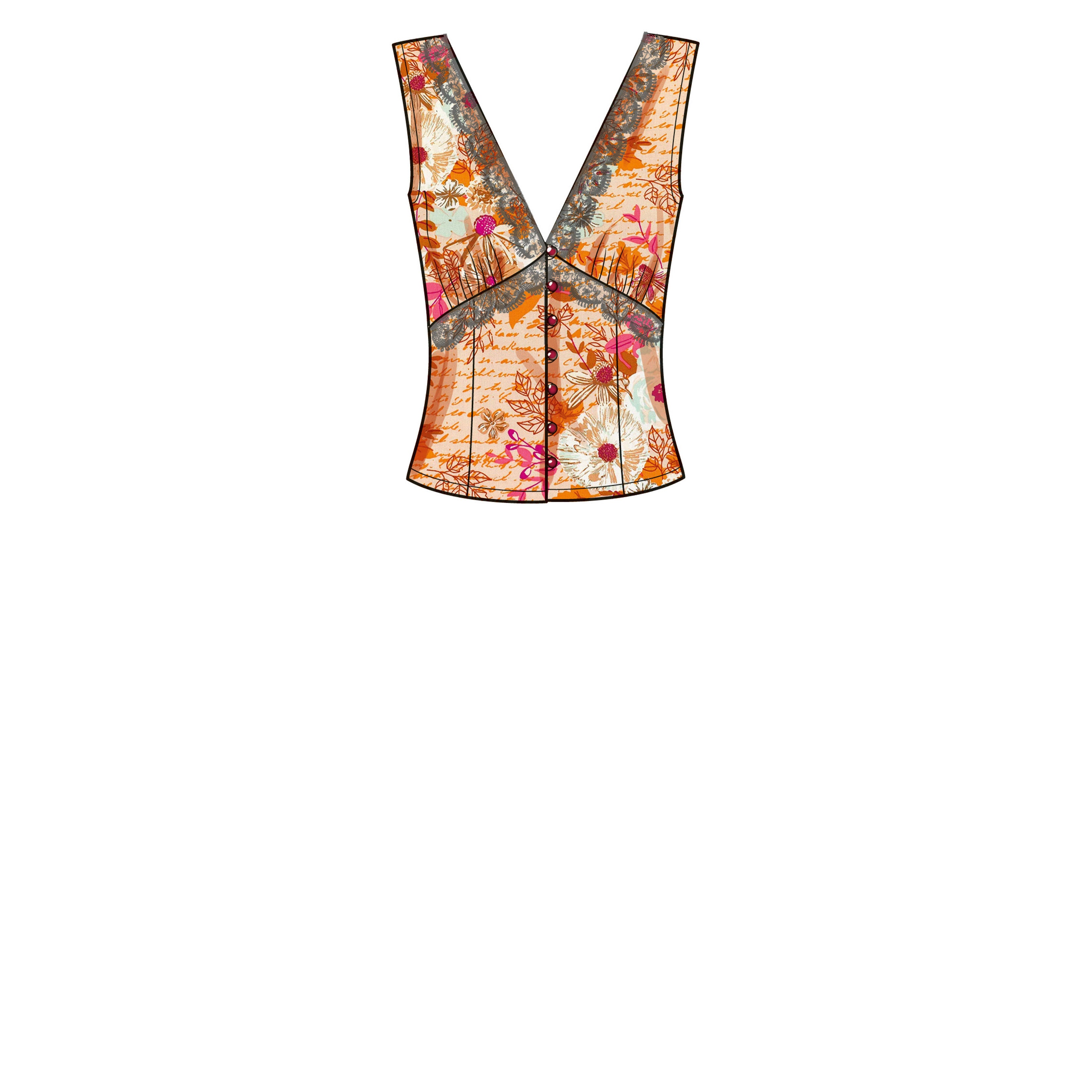 Simplicity Misses' Blouse S9606 - Sewing Pattern