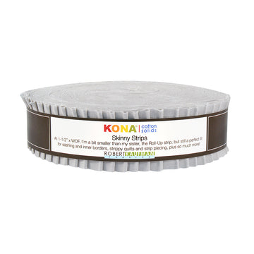 Robert Kaufman Kona Cotton Solids 1.5in Skinny Strips - SS-113-40