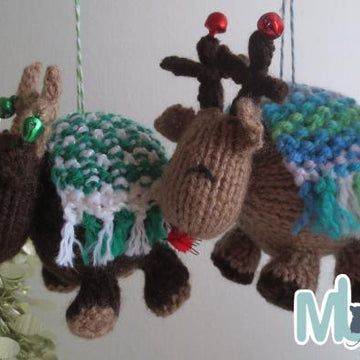 Holiday Reindeer Ornament