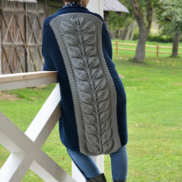 Leaf Path Cardigan