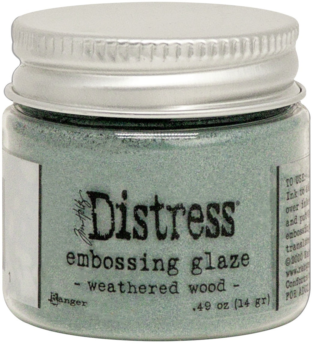 Ranger Tim Holtz Distress Embossing Glaze - Weathered Wood