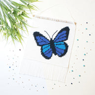 Blue Wings Wall Hanging