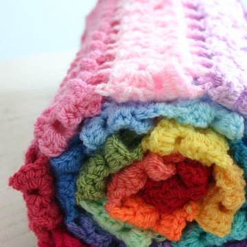 Pansy Parade Blanket