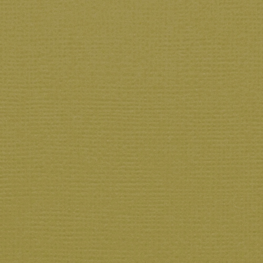 Tonic Studios Craft Perfect Weave Texture 80lb Cardstock 12"X12" 5/Pkg - Olive Green