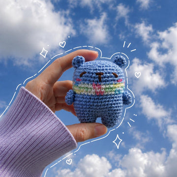Amigurumi: Blue Bear