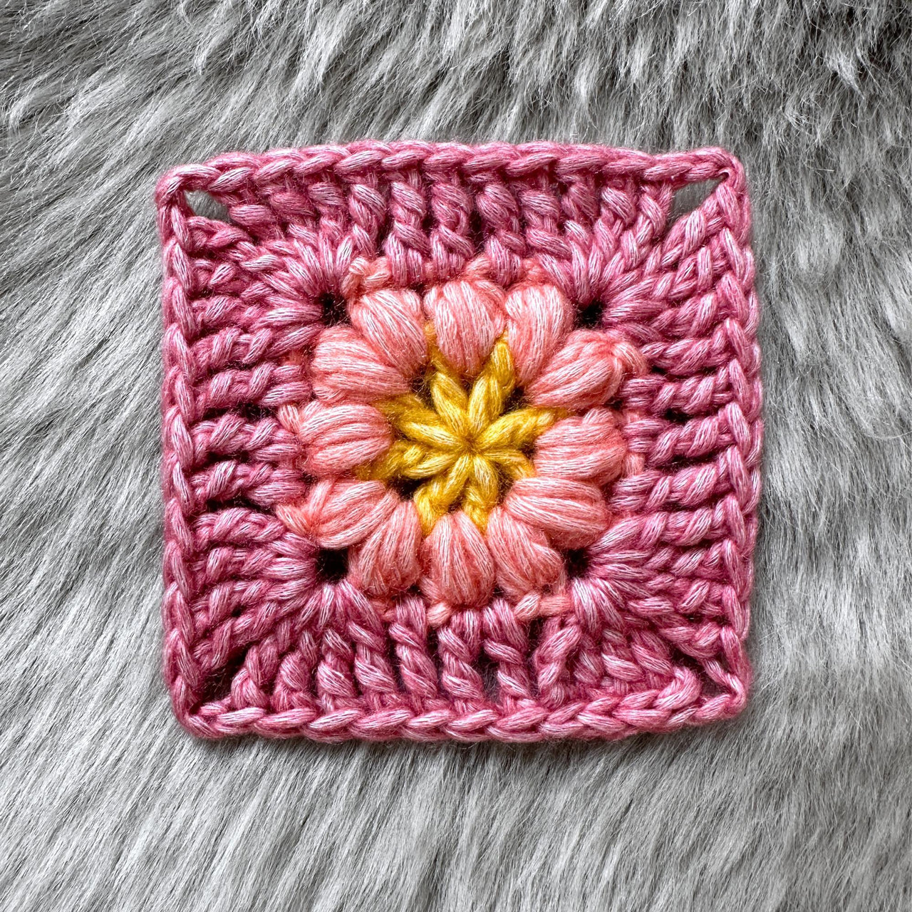 Perfect Puff Granny Square