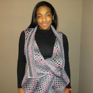 Draped in Diamonds Vest